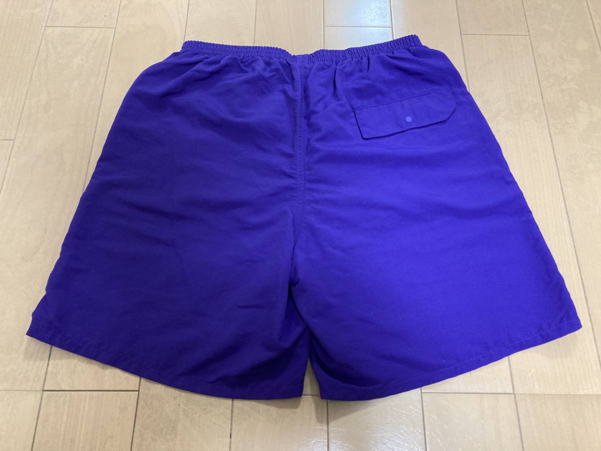 S 希少 18’ バギーズ ロング 7インチ パープル 紫 美品 Patagonia パタゴニア baggies long shorts_画像2