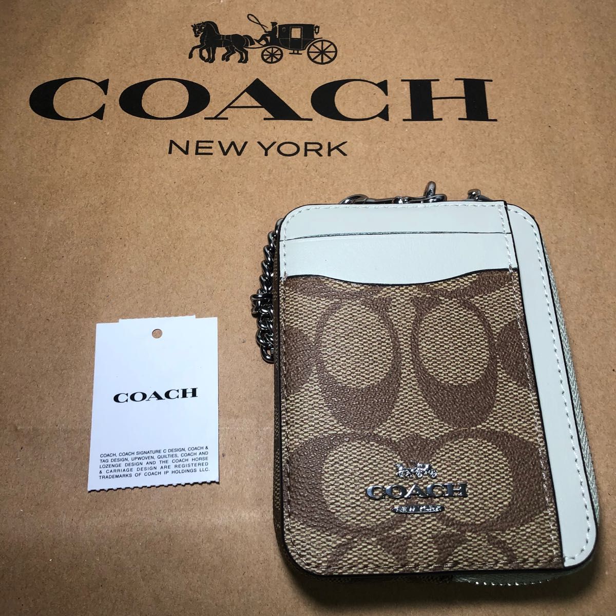 coach コーチカードケース 小銭入れ 定期入れ｜PayPayフリマ