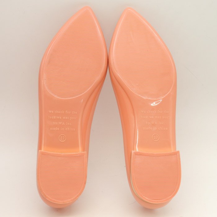 オリエンタルトラフィック パンプス ポインテッドトゥ ローヒール シューズ シンプル 靴 レディース 37サイズ ピンク Oriental Traffic_画像6