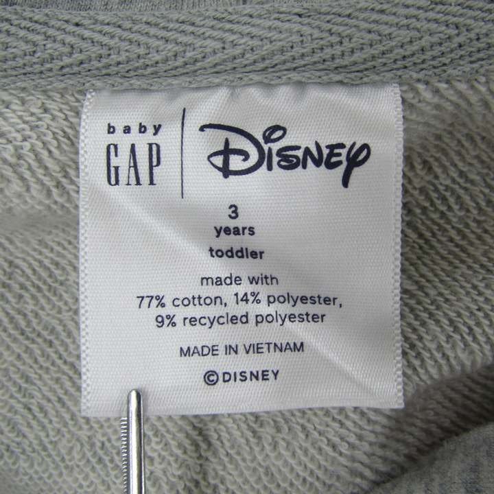  baby Gap Minnie Mouse верх и низ в комплекте тренировочный Parker брюки-джоггеры Kids для девочки 3years 100 ранг размер серый babyGAP