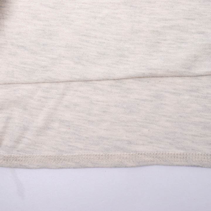 トミージーンズ 半袖Ｔシャツ ロゴT ラウンドネック 薔薇 コットン ストレッチ トップス レディース Sサイズ グレー tommy jeans_画像6