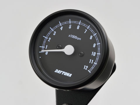  Daytona автоматический тахометр Φ60 (12000rpm) чёрный корпус / черный panel (15630)