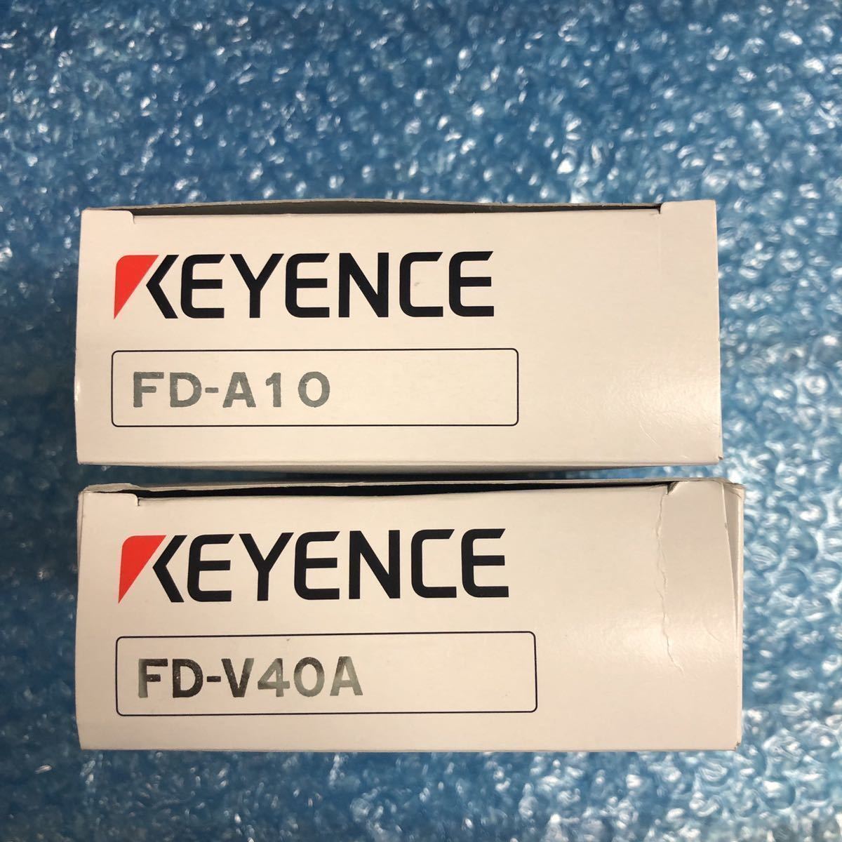 未使用　キーエンス　FD-V40A FD-A10 アンプ分離型　気体用流量センサ　送料無料