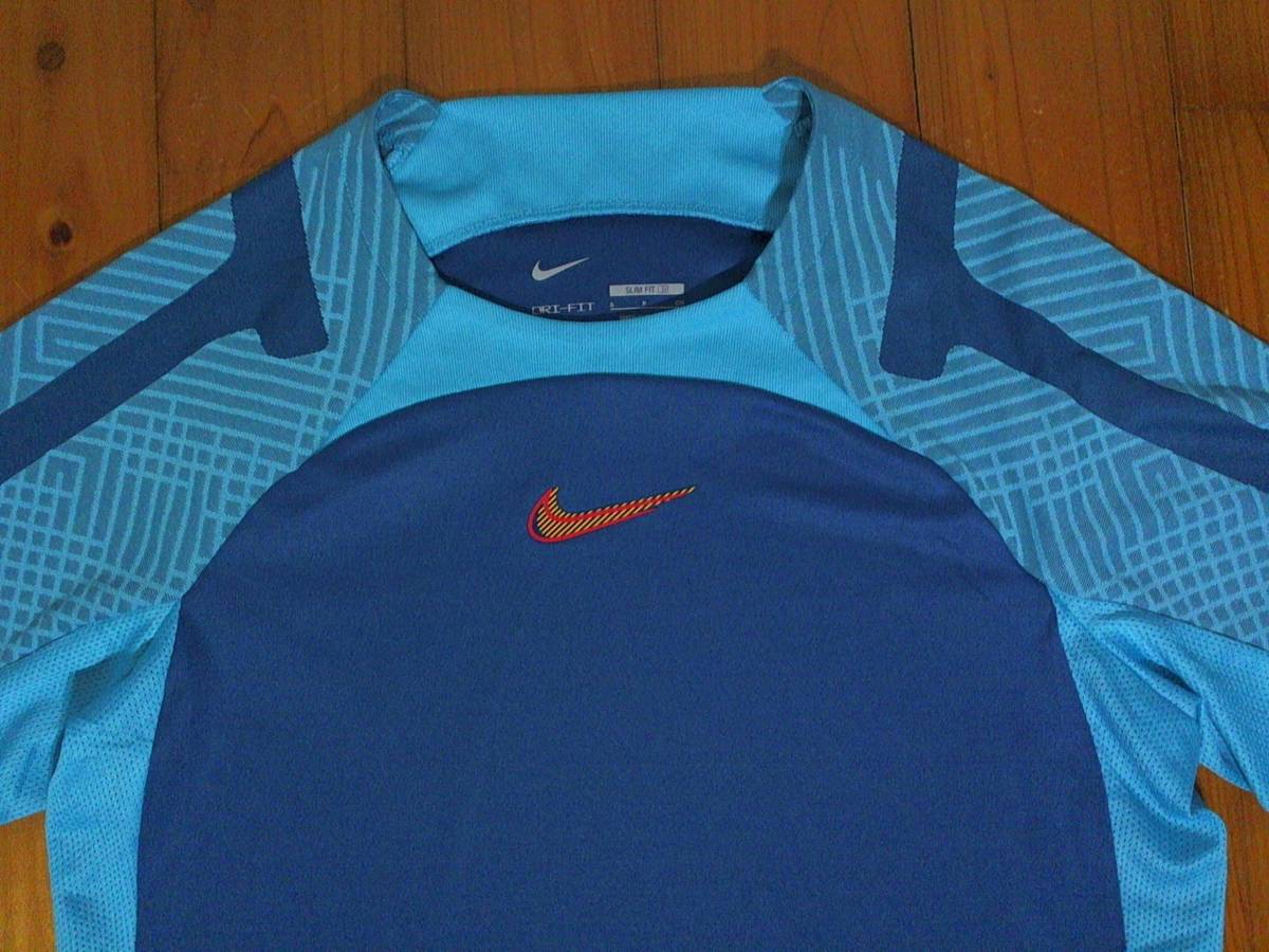 ☆微難有☆ナイキ☆NIKE DRI-FIT★半袖Tシャツ ドライＴシャツ S/P/CH 青系_画像2