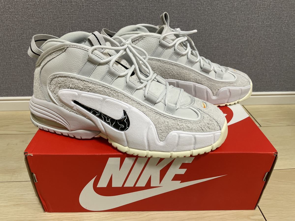 Nike Air Max Penny US10.5 28.5cm Photon Dust and Summit White DX5801 001 ナイキ エアマックス ペニー_画像2