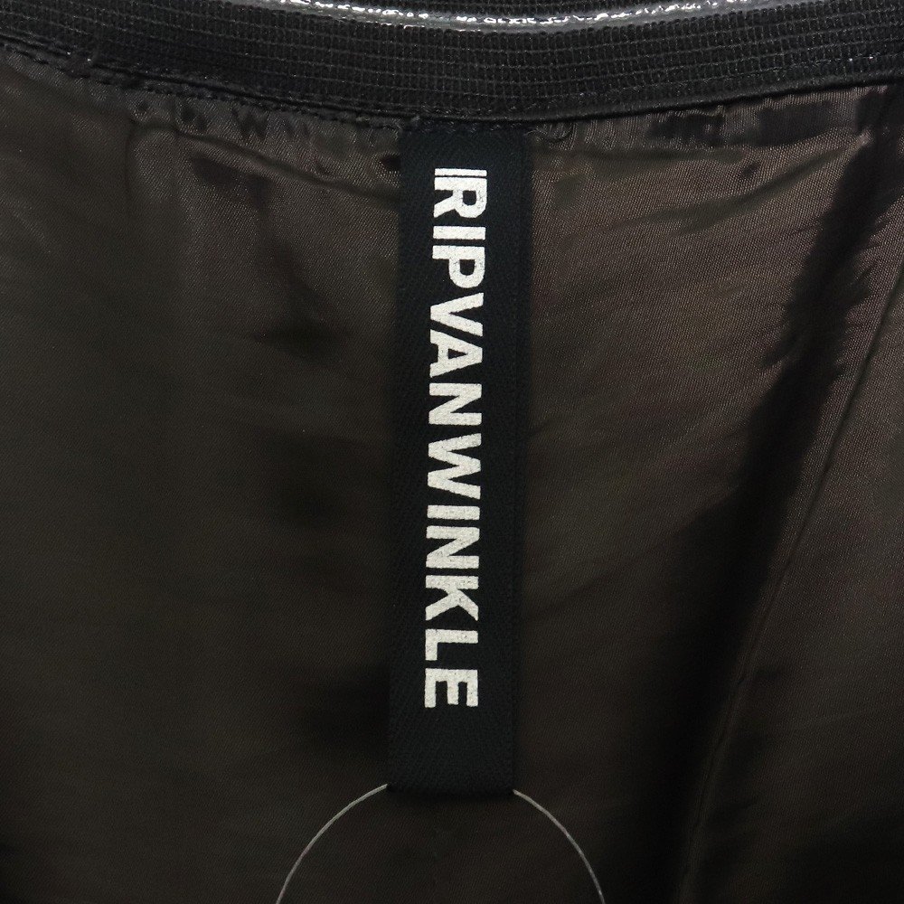 RIPVANWINKLE 18AW Slim Easy leather Pants черный размер 5 RB-030 Rip Van Winkle тонкий легкий стрейч кожаный салон ntsu