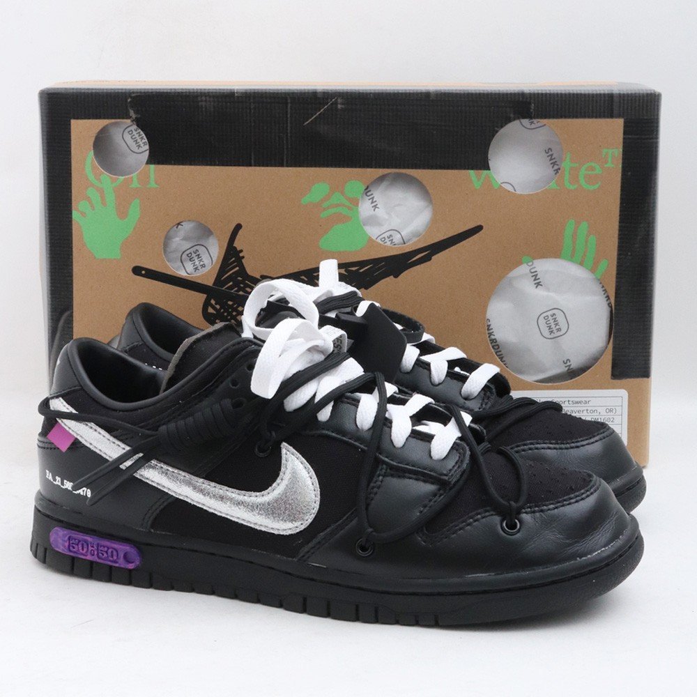 ナイキ オフホワイト OFF-WHITE × NIKE DUNK ダンク low-