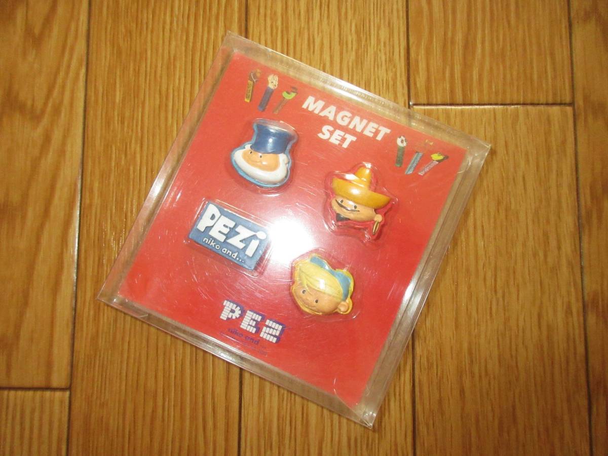 niko and... ニコアンド　PEZ ペッツ　コラボ　マグネットセット　（PEZi）　マグネット　磁石