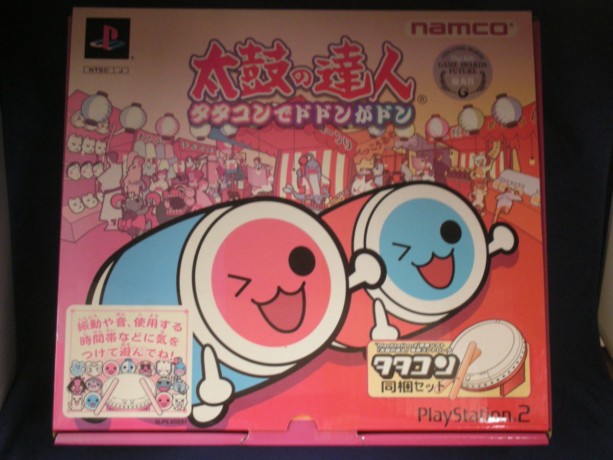 新品未使用】ナムコ太鼓の達人タタコンでドドンがドン ゲーム 新品未使用】ナムコ太鼓の達人タタコンでドドンがドン ゲーム