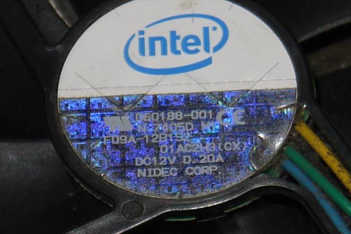 Intel original LGA775 CPU cooler,air conditioner copper embedded [D60188-001] other 2 piece set 
