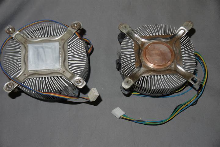 Intel original LGA775 CPU cooler,air conditioner copper embedded [D60188-001] other 2 piece set 