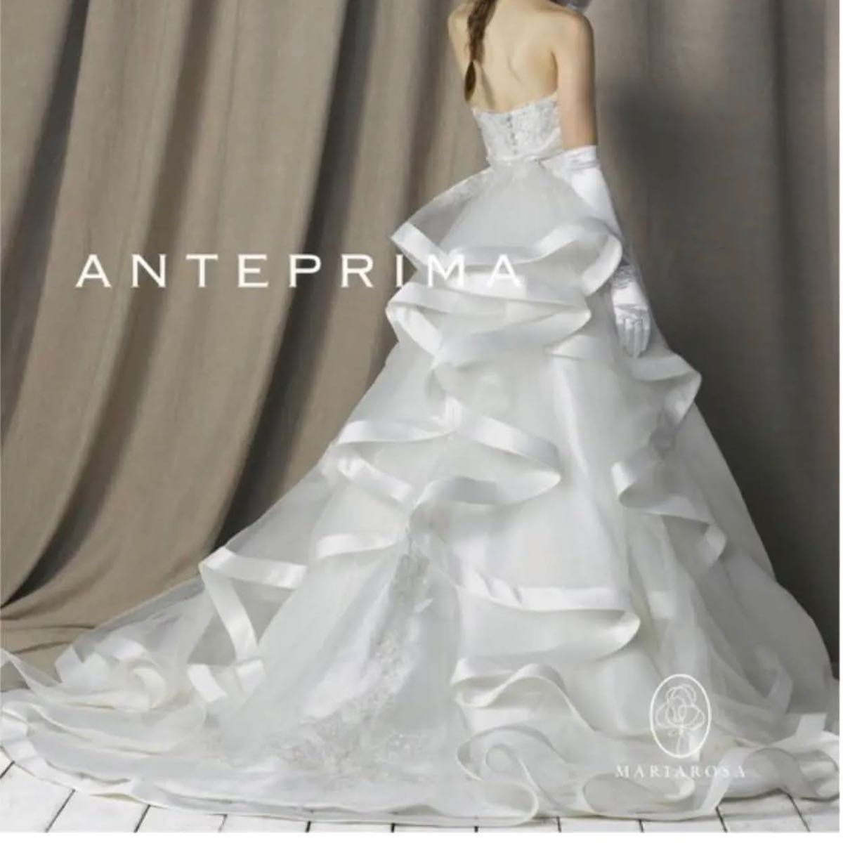 美品 ウェディングドレス アンテプリマ 「ANT5006」オフホワイト Yahoo!フリマ（旧）