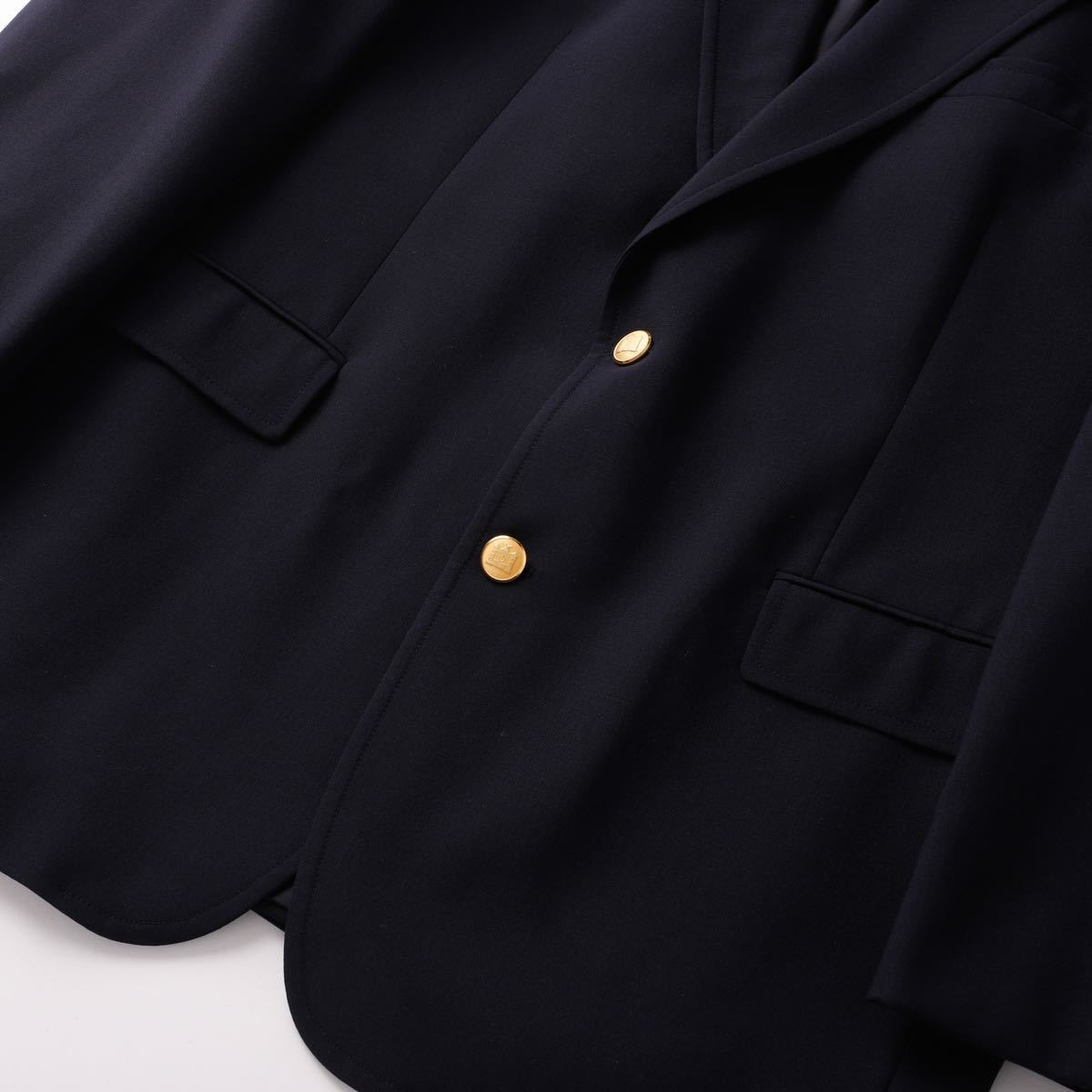 未使用】BROOKS BROTHERS wool Navy blazer ブルックス ブラザーズ