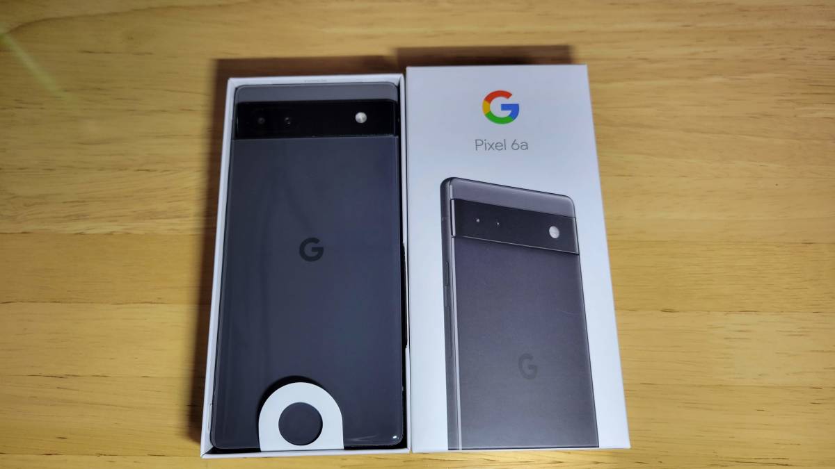 迅速発送』Google Pixel 6a 128GB チャコール 利用制限〇 SIMフリー