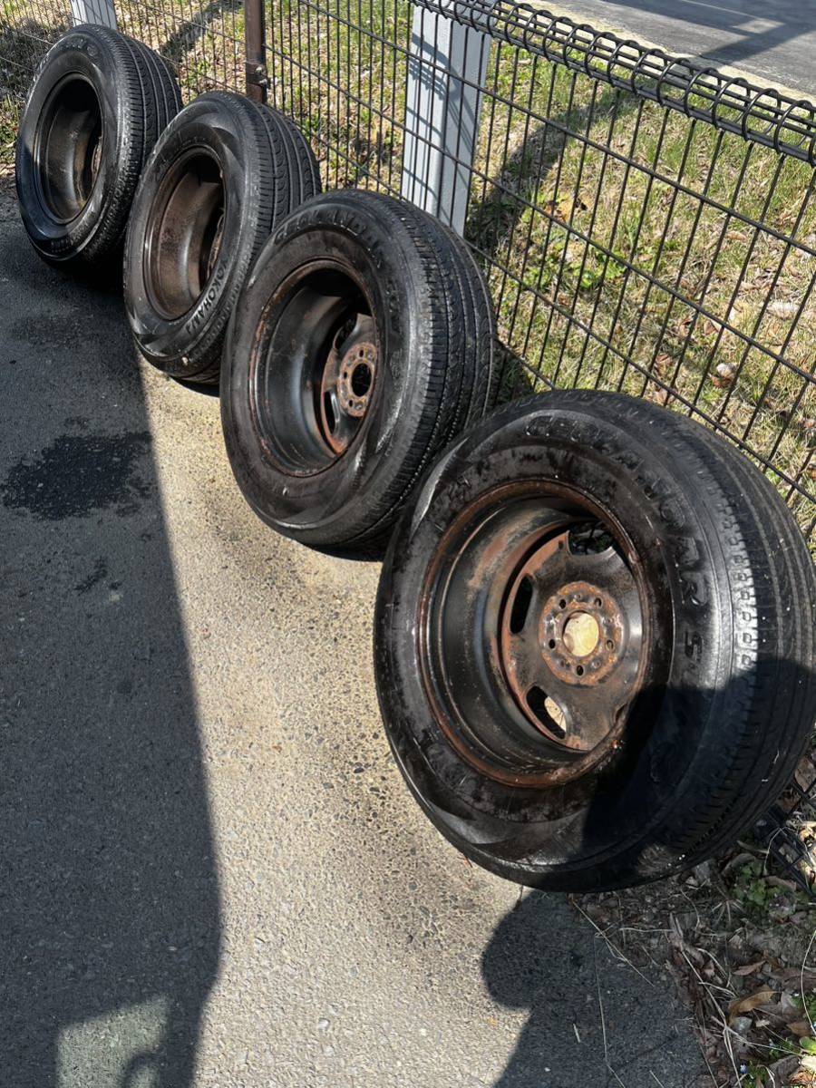 ジープ チェロキー KJ 純正スチールホイール16×7J+41.3 16インチ 4本セット クライスラー