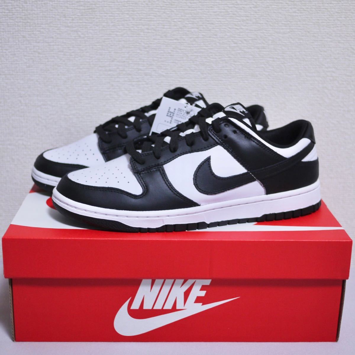 国内正規品新品NIKE DUNK LOW RETRO PANDA US10 28cm ナイキダンクロー