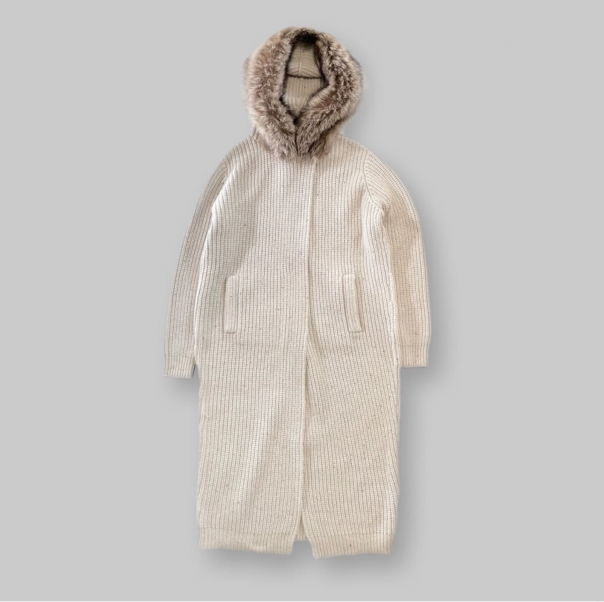 メール便に限り送料無料!! ☆BRUNELLO CUCINELLI☆フーデットニット