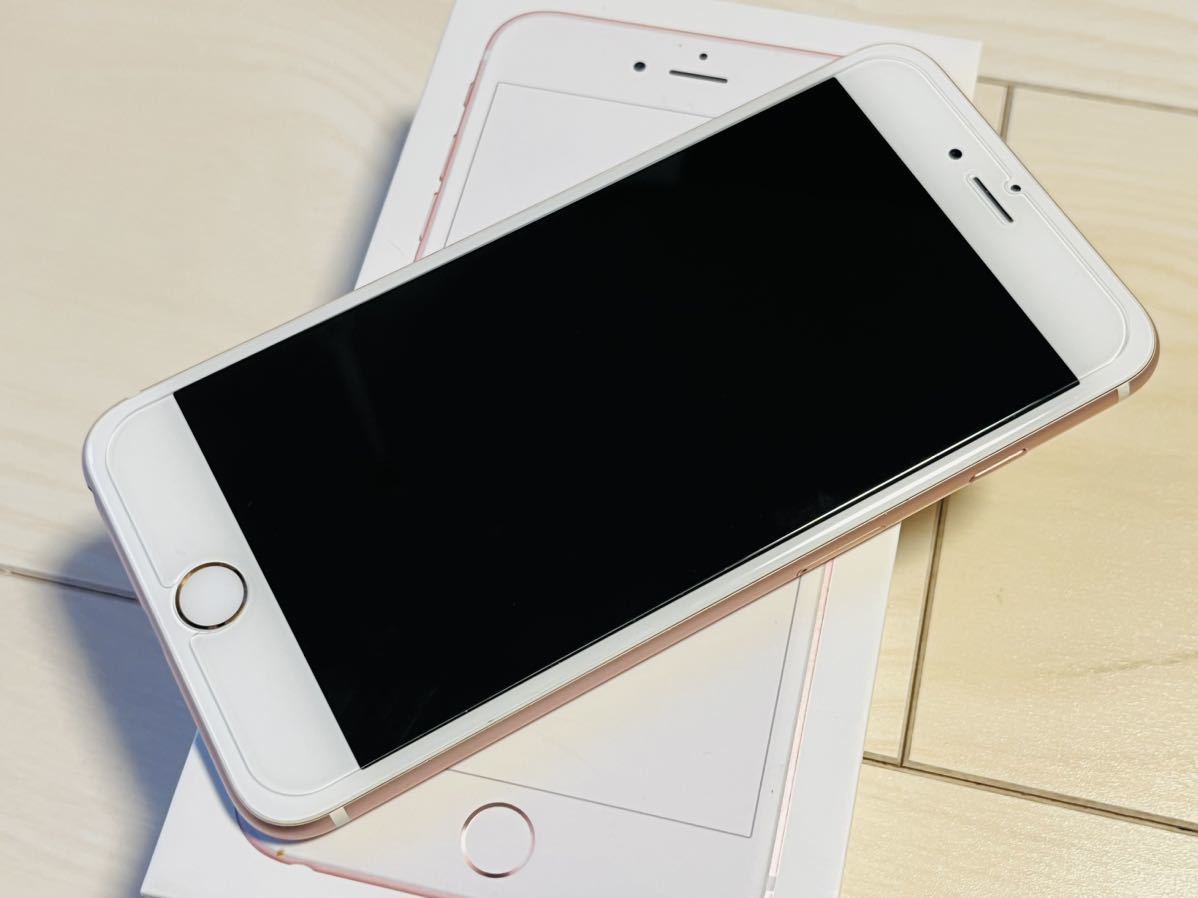 最安値】 Rose plus 【美品】iPhone6s 64GB ケース付き simフリー