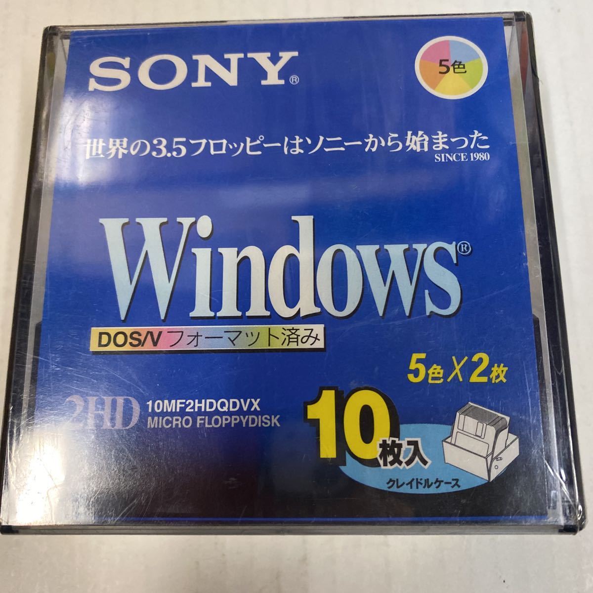 SONY floppy disk DOS/V Windows 3.5 -inch floppy disk Sony 2HD