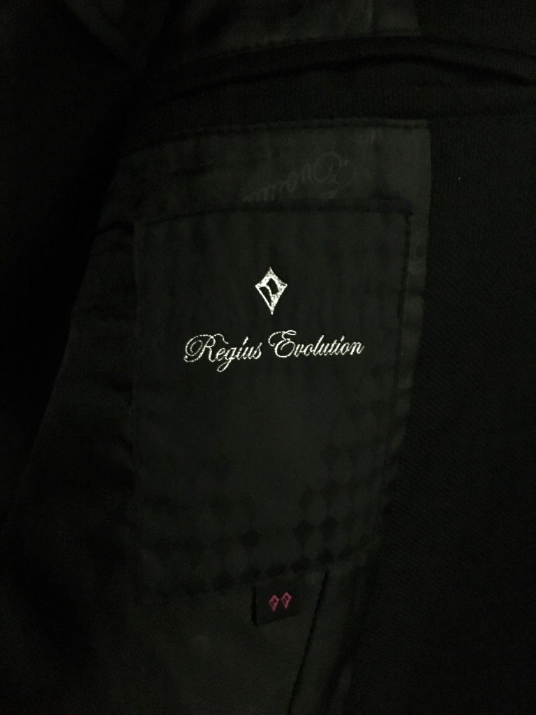 ☆REGIEVO by Regius Evolution レジアスエボリューション テーラードジャケット 黒 ブラック 2_画像5