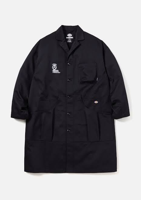 新品 2022SS NEIGHBORHOOD SRL. DICKIES EC-PT ネイバーフッド ディッキーズ コラボ ワークコート L 黒 メンズ コート ハンガー付 送料無料_画像8