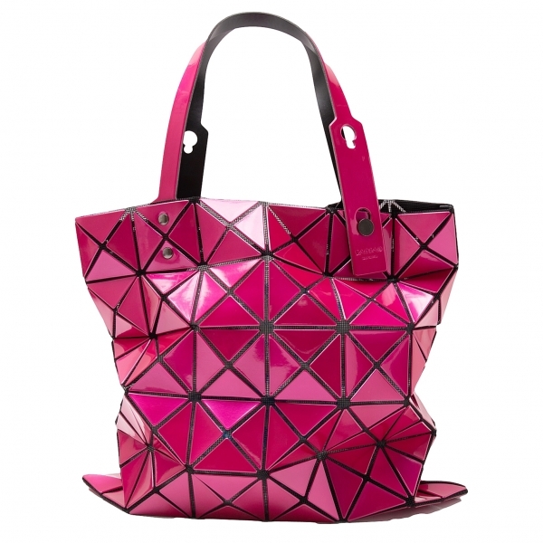 ba over o Issey Miyake BAO BAO ISSEY MIYAKE 6×6 lucent tote bag magenta [ lady's ]