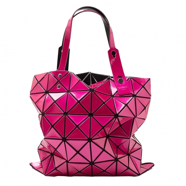 ba over o Issey Miyake BAO BAO ISSEY MIYAKE 6×6 lucent tote bag magenta [ lady's ]