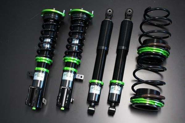 送料無料 MH23S ワゴンR スティングレー 予約販売 5月末入荷予定 マイルドダンパー 車高調 フルタップ 減衰力15段調整式