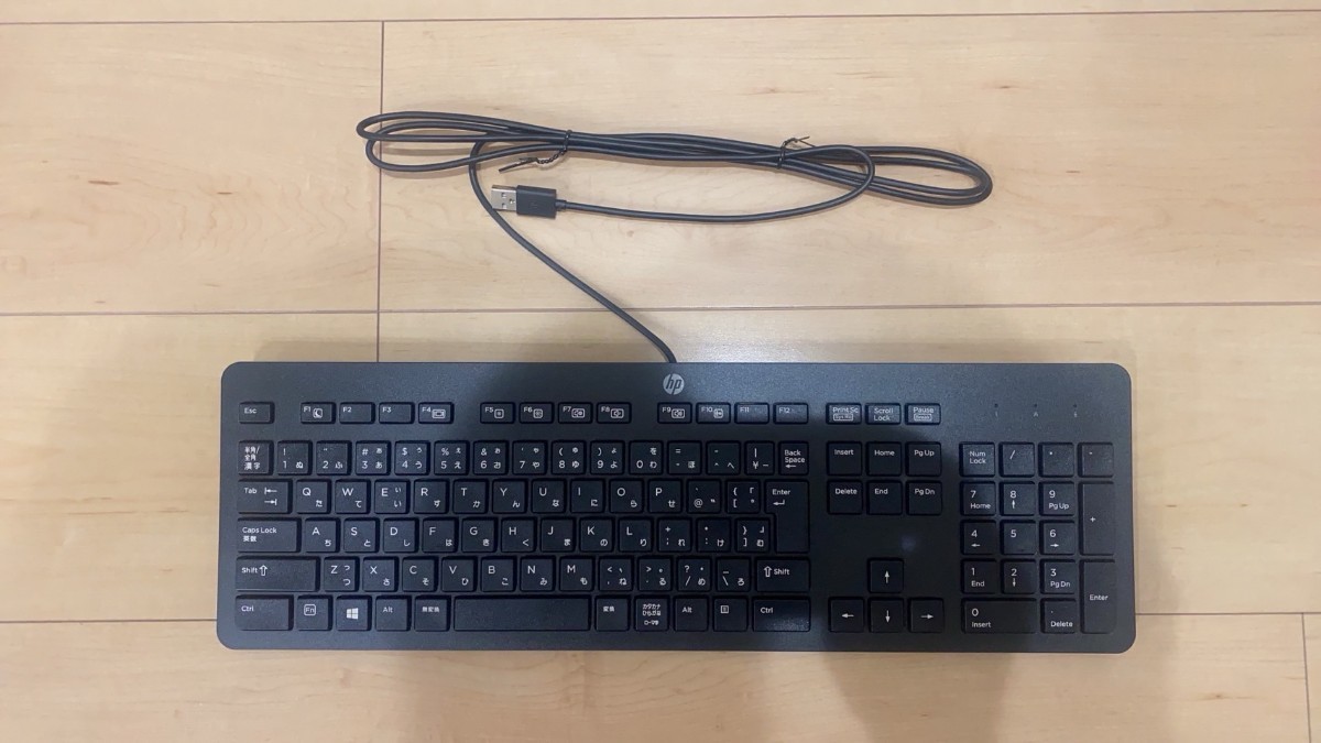 新品未使用】 HP USBキーボード ブラック|代購幫
