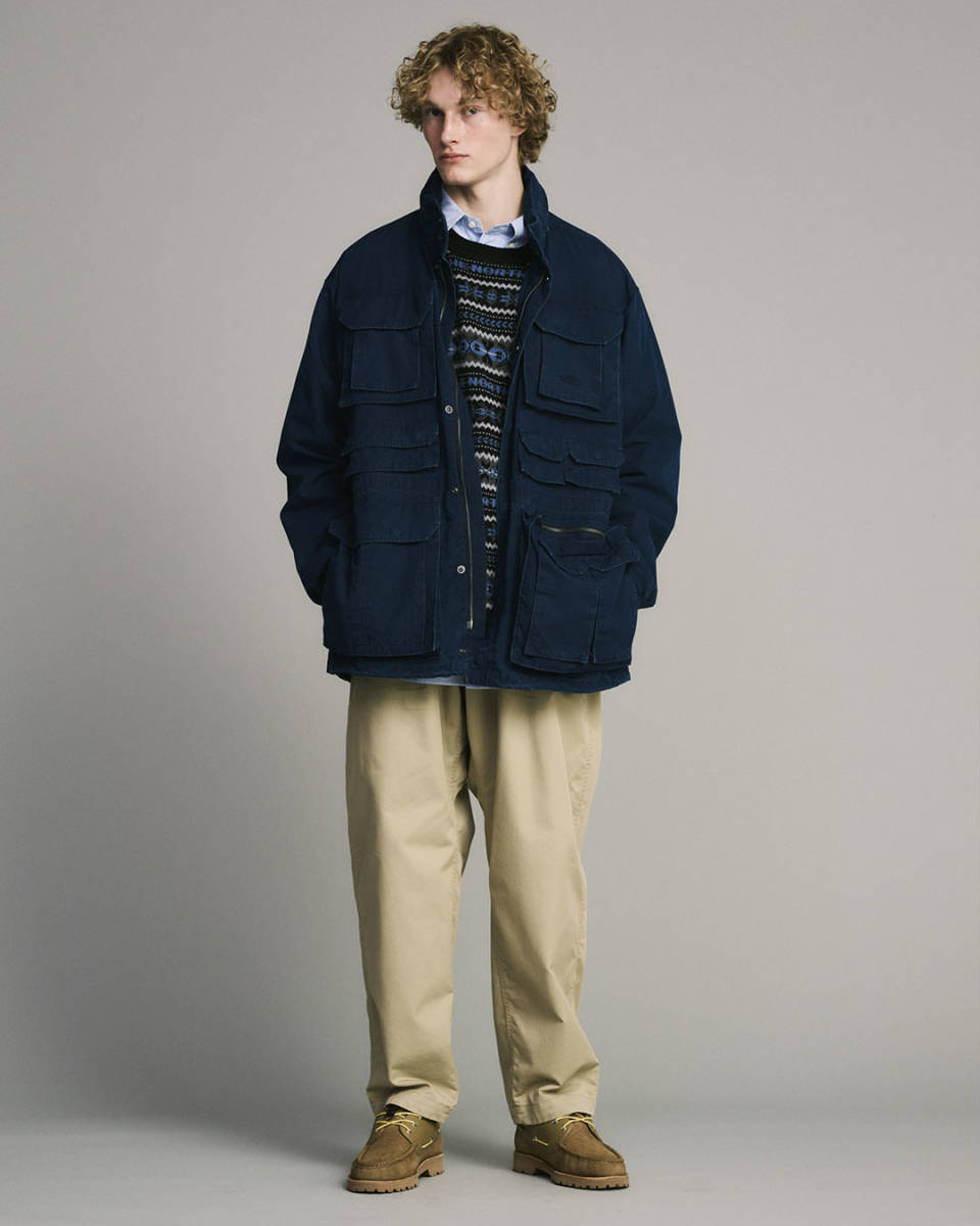 M 新品 23ss THE NORTH FACE PURPLE LABEL Indigo Field Jacket