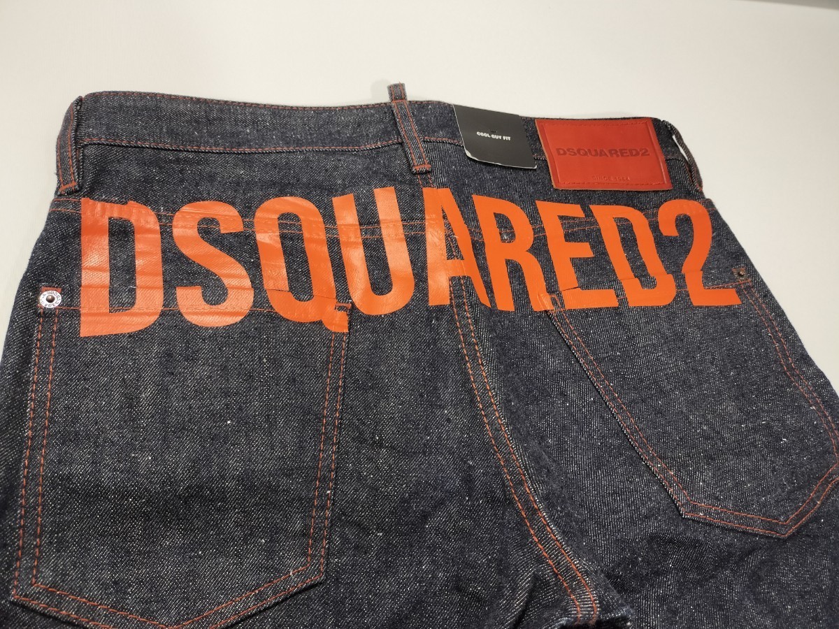 新品 DSQUARED2 デニムロゴ入り ICON ディースクエアード ジーンズ ジーパン_画像3