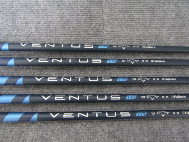 1円～♪新品[2023] PARADYM/VENTUS TR5 for Callaway(JP)/5本組/R/6-PW/パラダイム/キャロウェイ/日本仕様の画像4