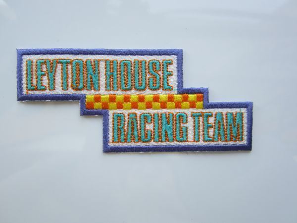 LEYTON HOUSE RACING TEAM レイトンハウス レーシング チーム ワッペン/バイク 自動車 F1 スポンサー ビンテージ 101_画像3