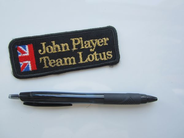 ジョン・プレイヤー チーム ロータス John Player Team Lotus F1 フレーシング ワッペン/自動車 バイク 110_画像5