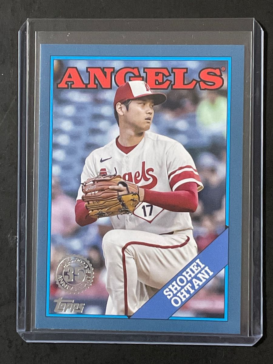 大谷翔平Toppsシリーズ1 1987クロームシルバーパック・ブルーパラレル 大谷翔平Toppsシリーズ1 1987クロームシルバーパック・ブルー