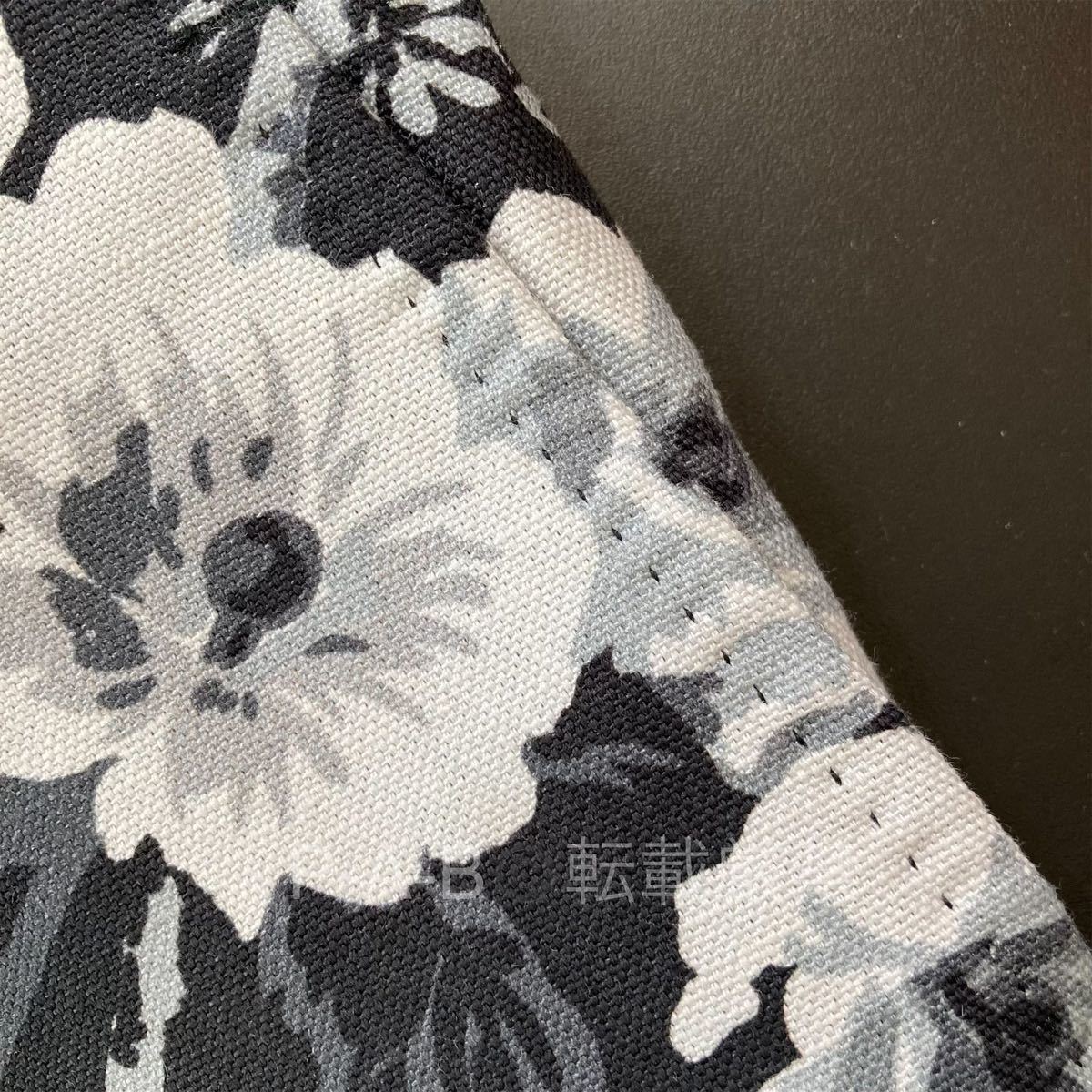新品タグ付き DOLCE&GABBANA リネン混 フローラルパターン