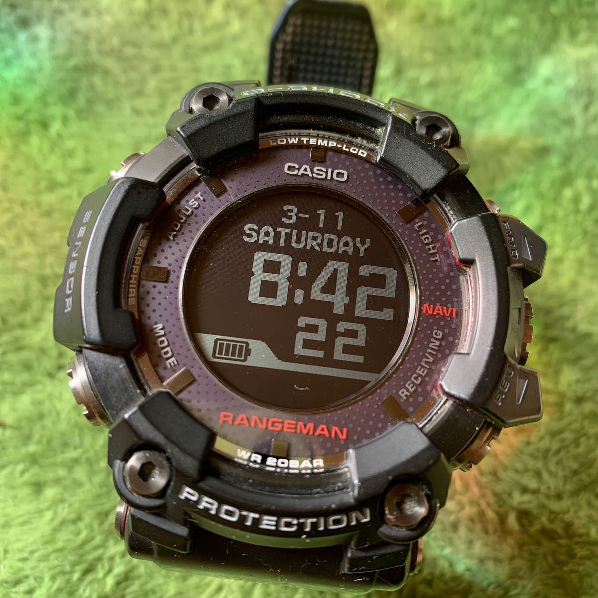 G-SHOCK CASIO レンジマン GPR-B1000-1JR タフソーラー RANGEMAN