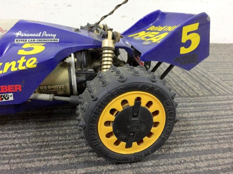 【ジャンク品】TAMIYA 1/10 電動RC オフロードカー アバンテ4WD タミヤ Y5342の画像8