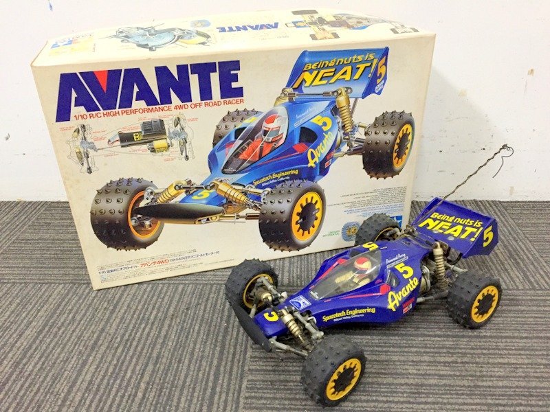 【ジャンク品】TAMIYA 1/10 電動RC オフロードカー アバンテ4WD タミヤ Y5342の画像1