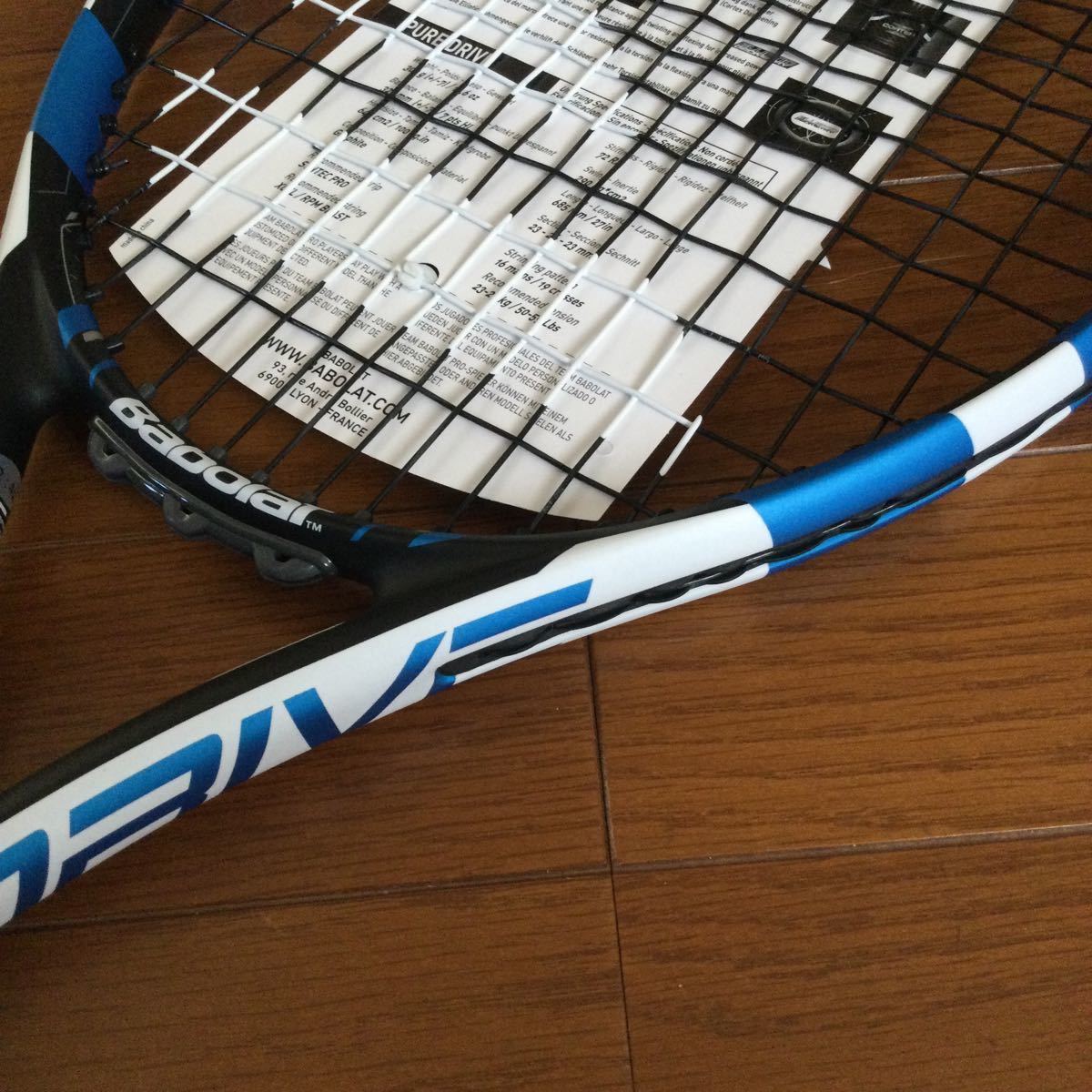 新品 Babolat PURE DRIVE バボラ ピュアドライブ グリップサイズ2