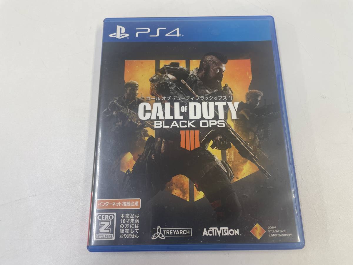 aコンパクト PlayStation4 PS4 ソフト COD CALLofDUTY 3本セット ACTIVISION 中古品_画像2