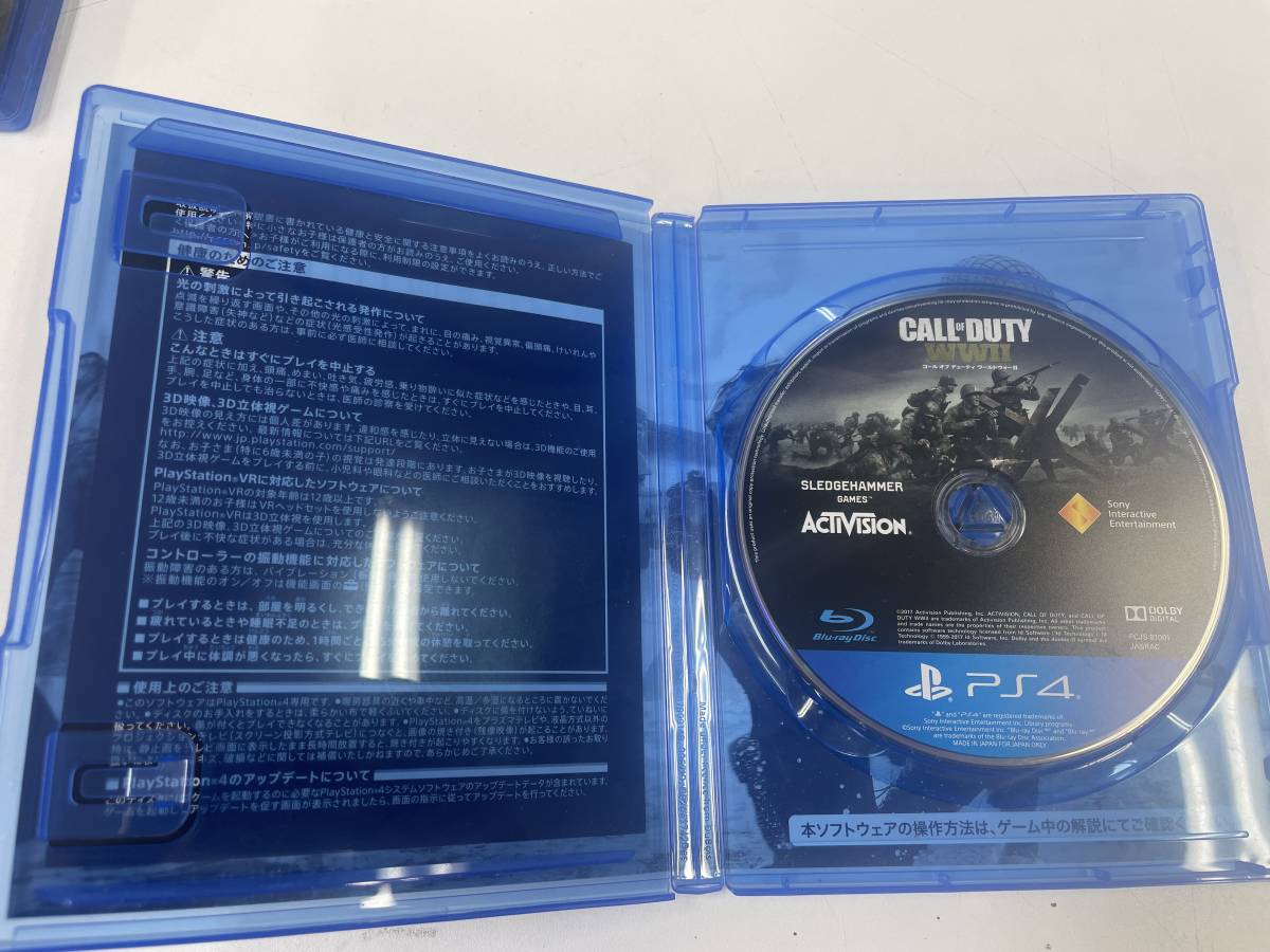 aコンパクト PlayStation4 PS4 ソフト COD CALLofDUTY 3本セット ACTIVISION 中古品_画像5