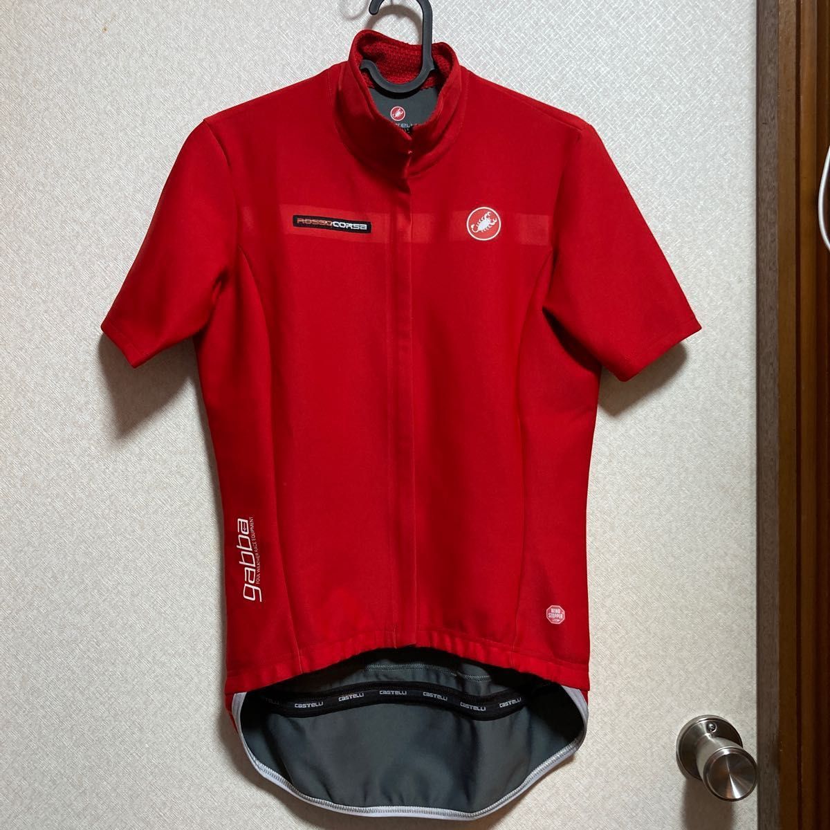 カステリ ロッソコルサ castelli gabba ros ジャージ レッド M カステリ ロッソコルサ castelli gabba ros ジャージ レッド M
