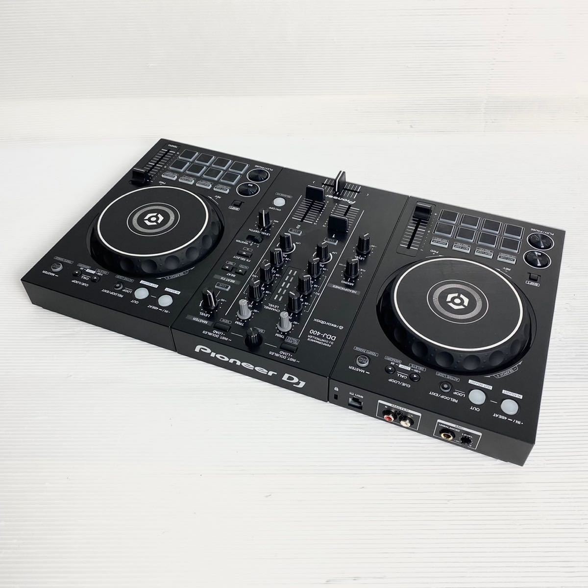 ヘッドフォン付き】極美品 Pioneer DDJ-400 DJコントローラー 付属品