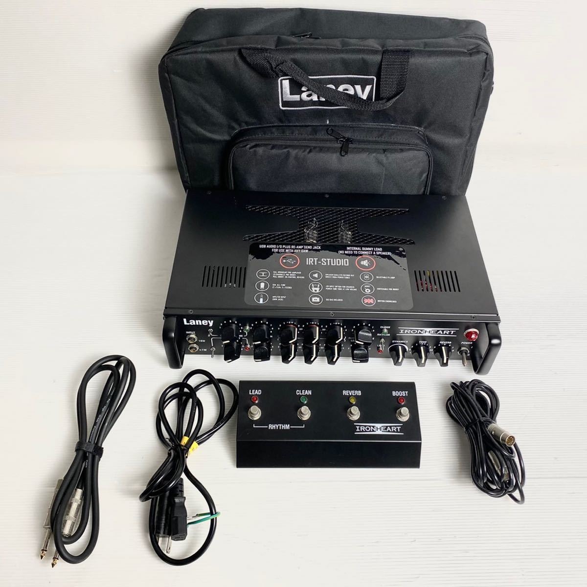 なオーバー 【極美品】Laney IRT-STUDIO ギターアンプヘッド フット