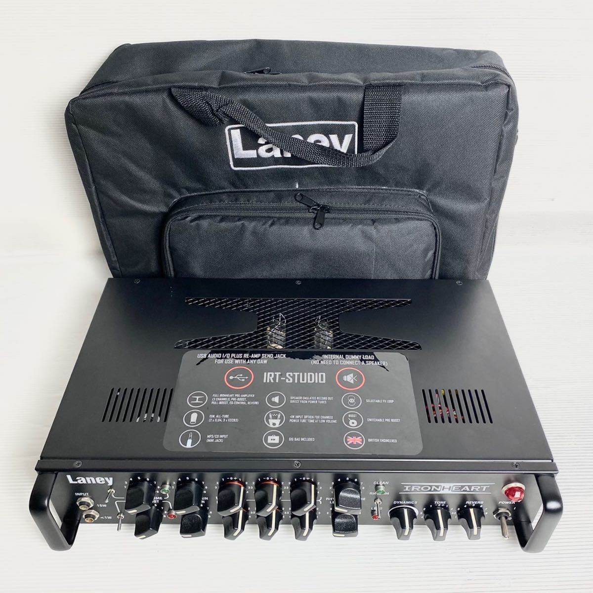 なオーバー 【極美品】Laney IRT-STUDIO ギターアンプヘッド フット