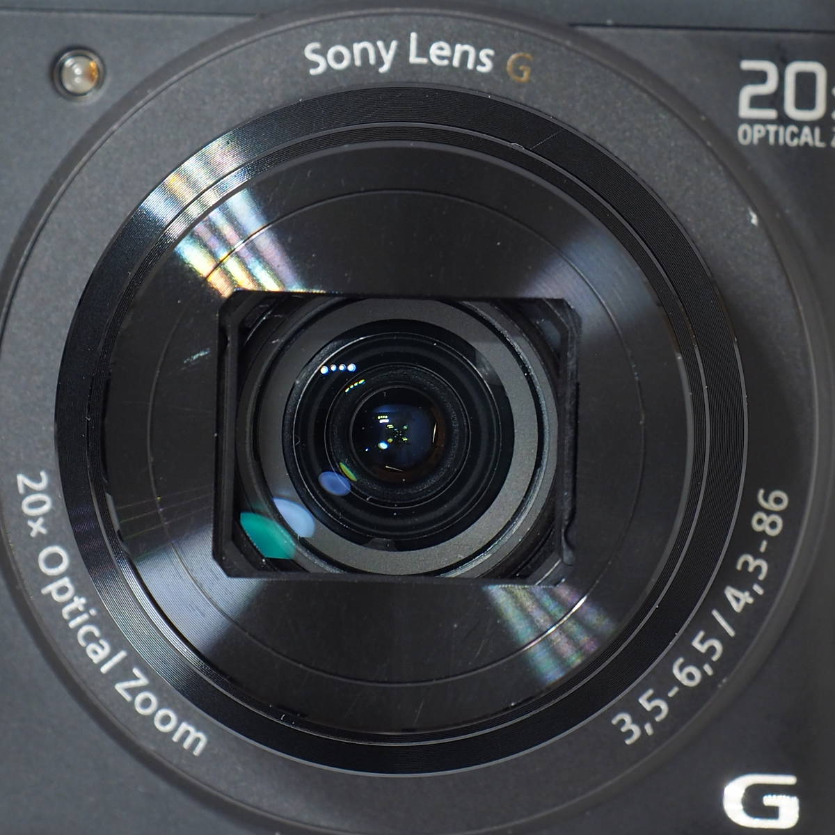 【ズあり】 SONY Cyber-Shot DSC-WX-350 Black Sony Lens G 4.3-86mm F3.5-6.5 20x Optical Zoom 1820万画素スマホとつながるプレミアムハイズーム良好 オートフォ