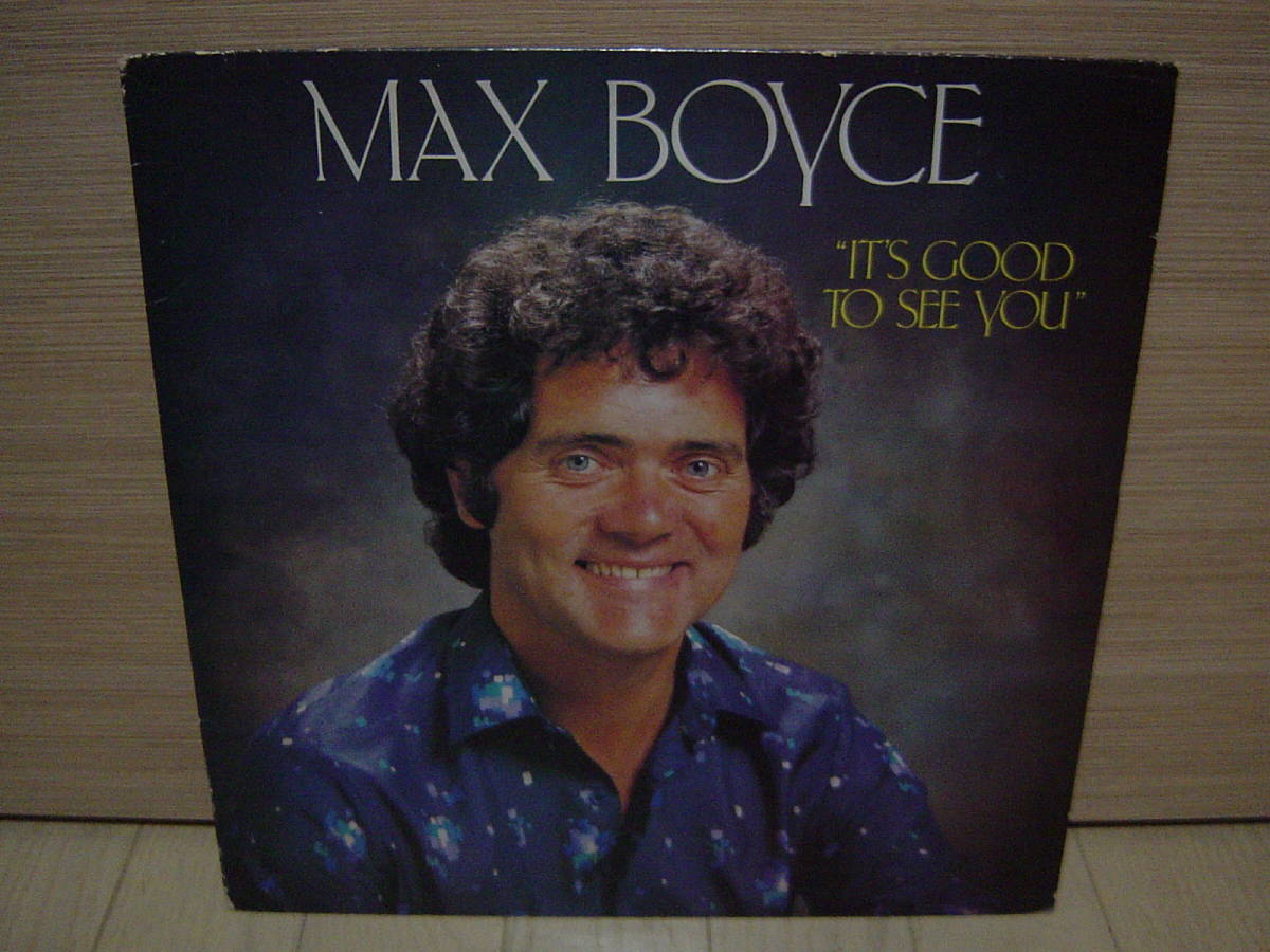 LP[FOLK] MAX BOYCE IT'S GOOD TO SEE YOU マックス・ボイス_画像1