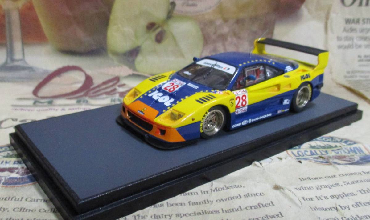 ☆激レア絶版*BBR*1/43*Ferrari F40 GTE #28 IGOL 1996 Paul Ricard 4h