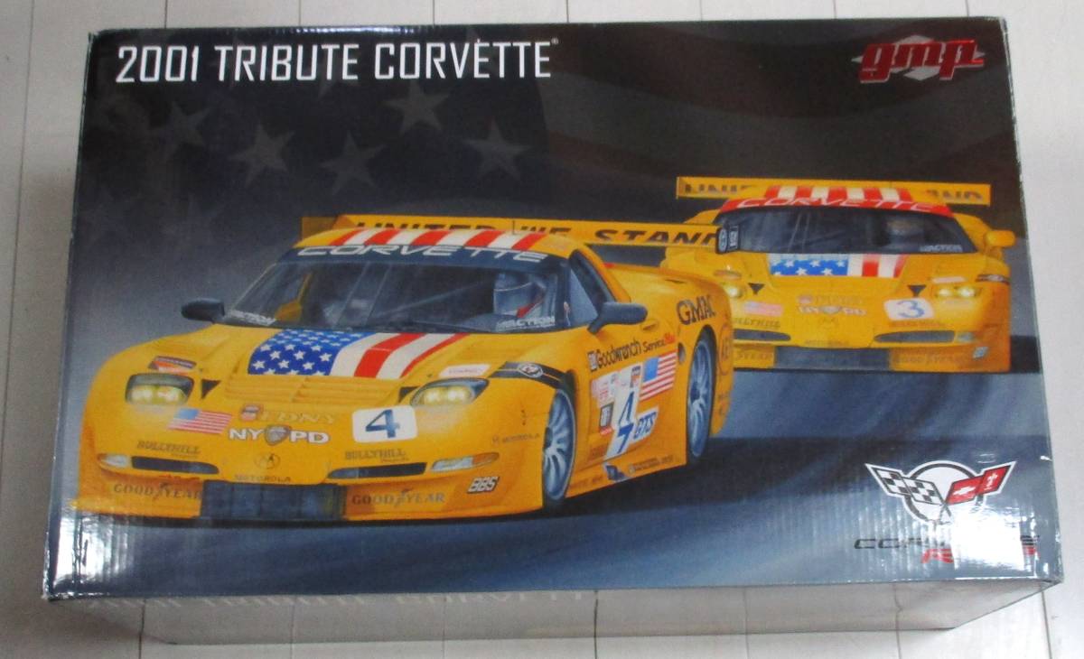 * super-rare out of print * world 350 pcs *GMP*1/12*2001 Corvette C5R #4≠EXOTO